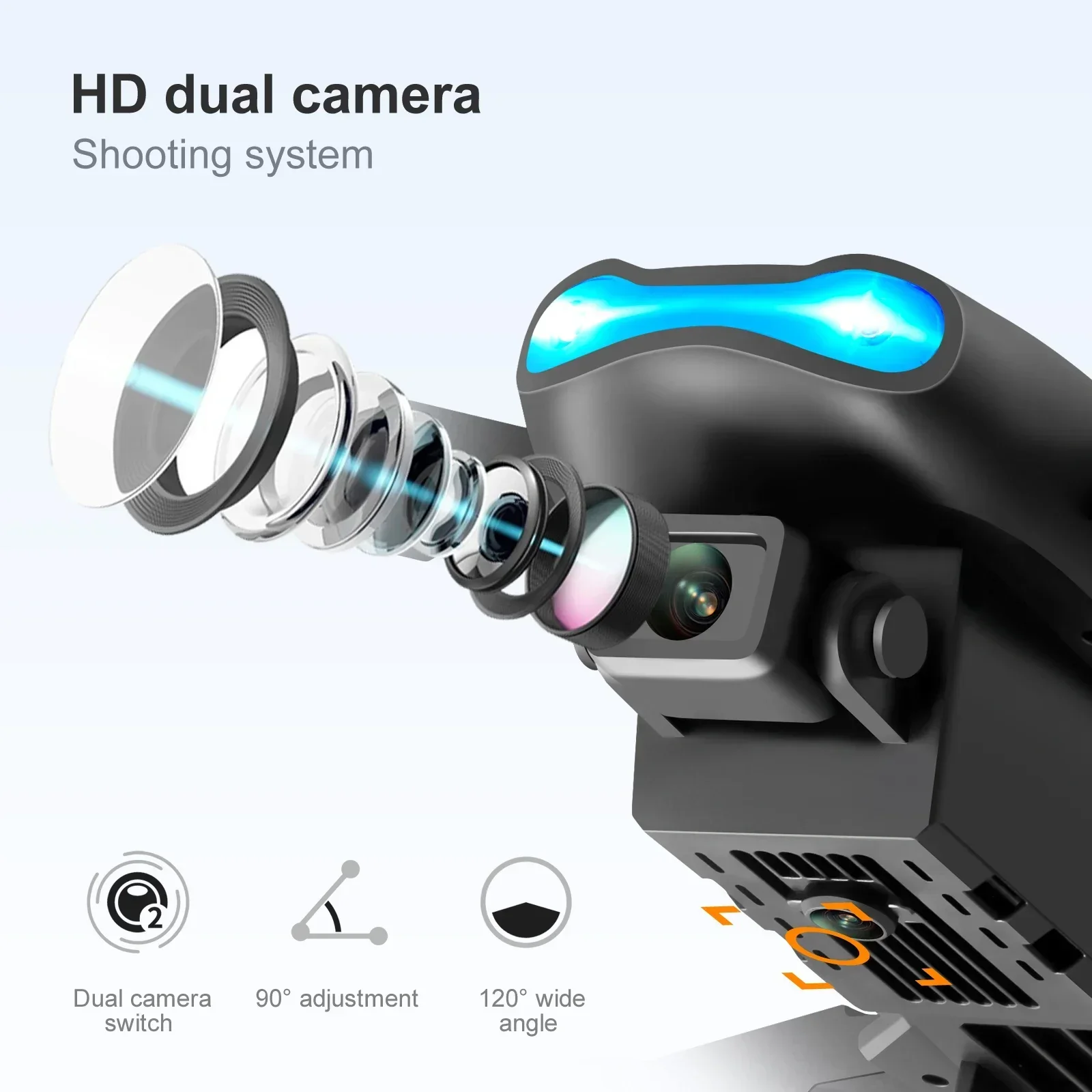 Drone Rc E99 Pro - E99 K3 Pro 4K Drone plegable