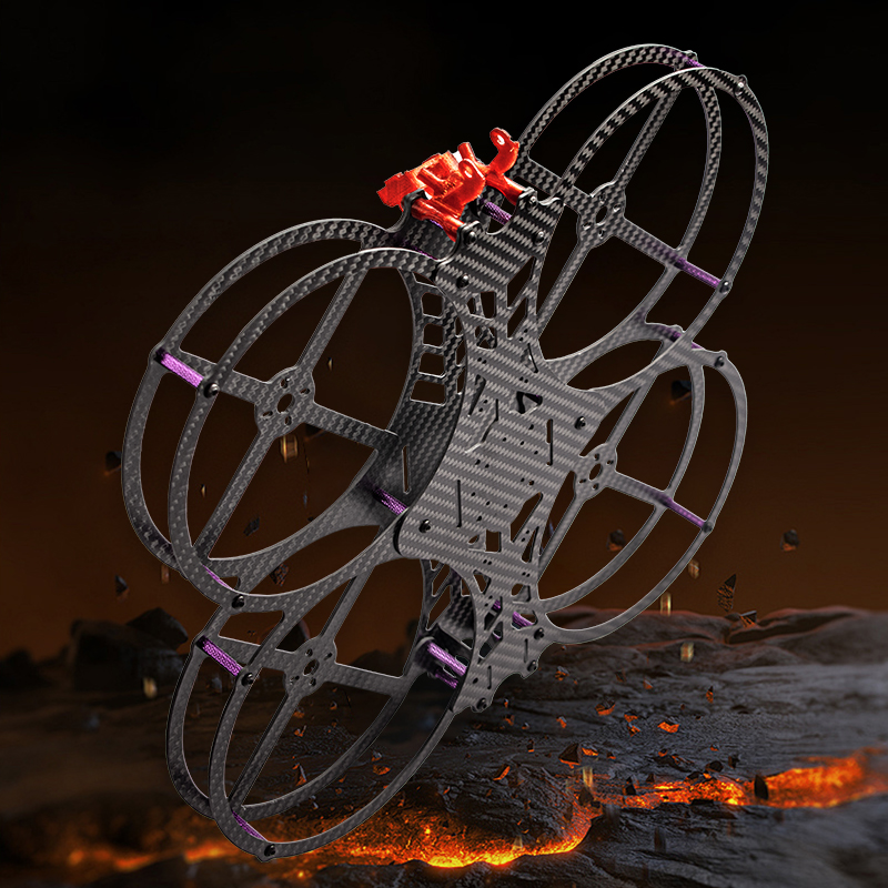 Drone Frame 5 Inch - Flyroun 5 pulgadas de fibra de