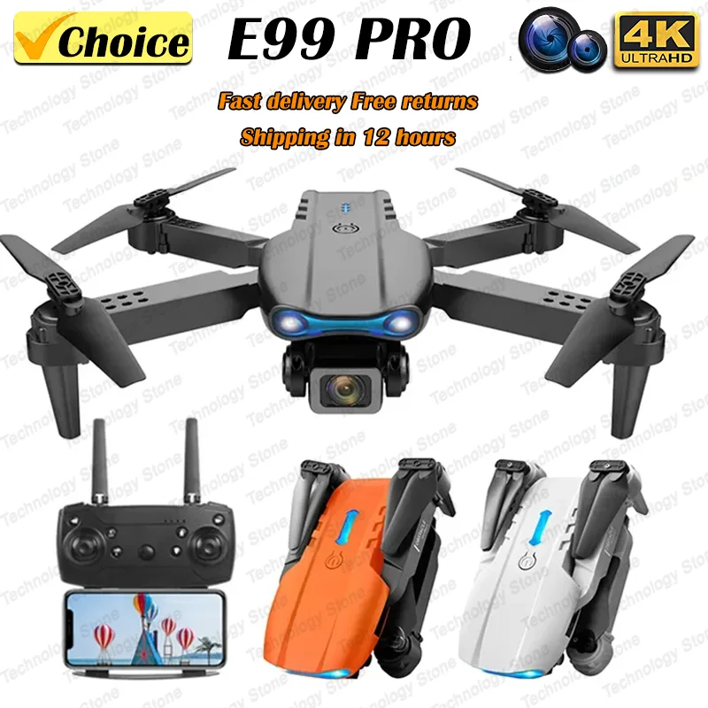 Drone Rc E99 Pro - Drone K3 E99PRO con cámaras duales