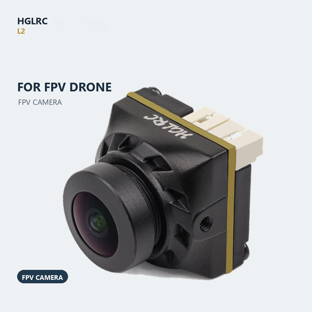 Drone Rc Yl3 - Cámara FPV HGLRC L2 1800TVL 19x19x21mm