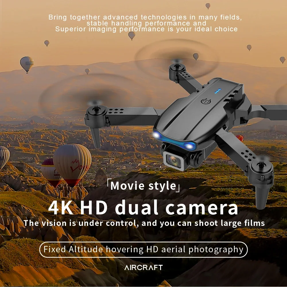 Drone Rc E99 Pro - Mini Dron GISAEV E99 K3 Pro