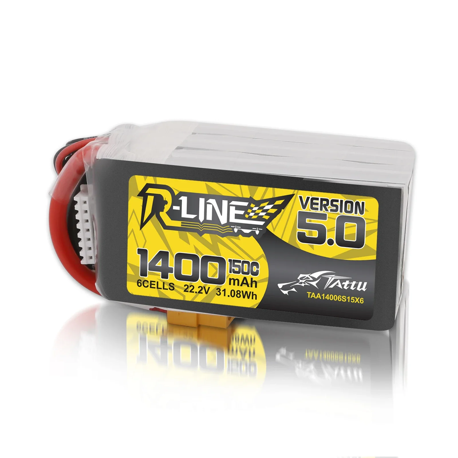 Drone Frame 5 Inch - Tattu r-line 1200mAh 1400mAh 6S Lipo
