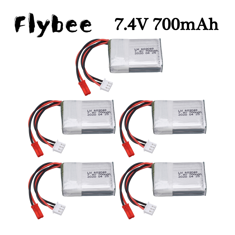 Drone Tech Rc - Batería Lipo de 7,4 V, 700mAh,