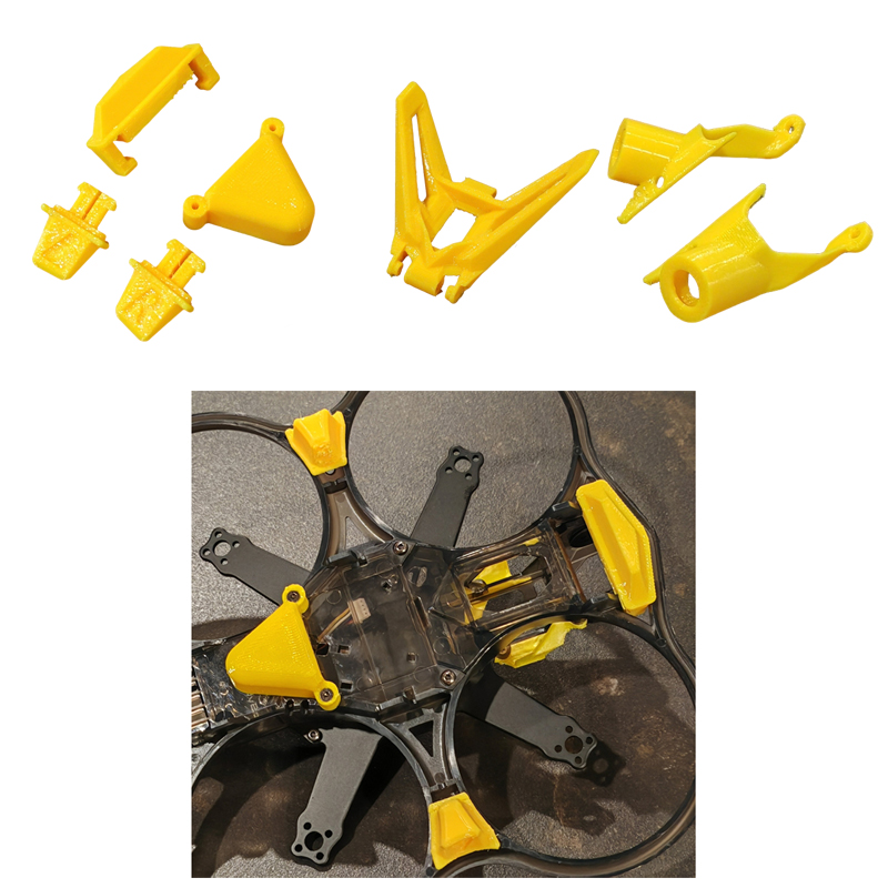 3D Printed Drone Part - Almohadilla Antideslizante para el Modelo de