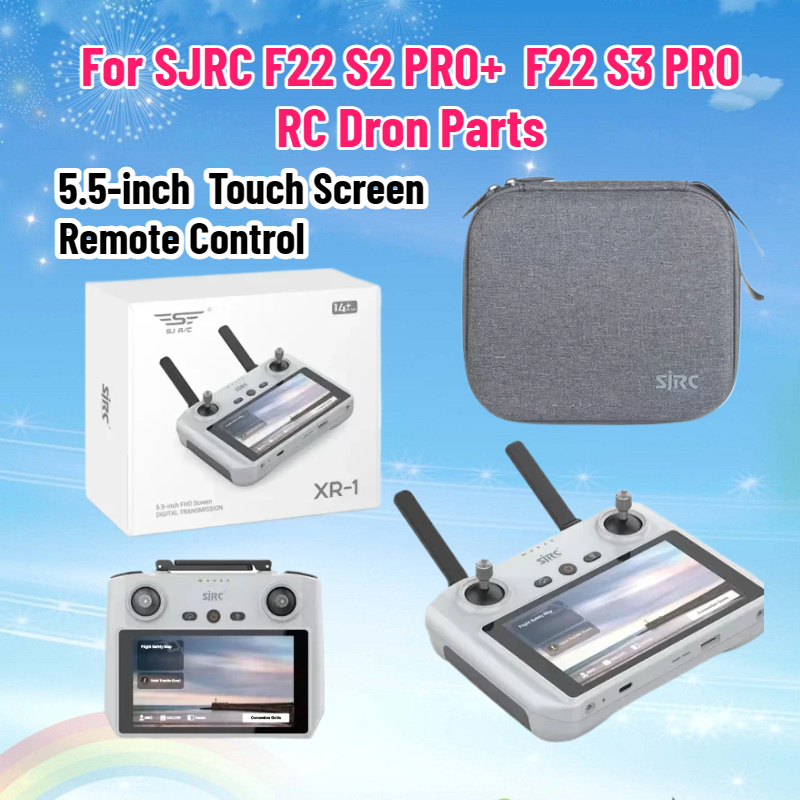 Drone Sjrc - Control remoto con pantalla táctil de