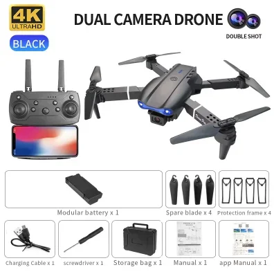 E99 K3 Pro 4K Drone plegable C - Drone Rc E99 Pro reseña y precio