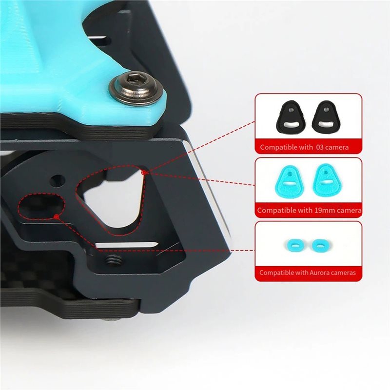 Kit de Marco X de Fibra de Car - Drone Frame 5 Inch reseña y precio