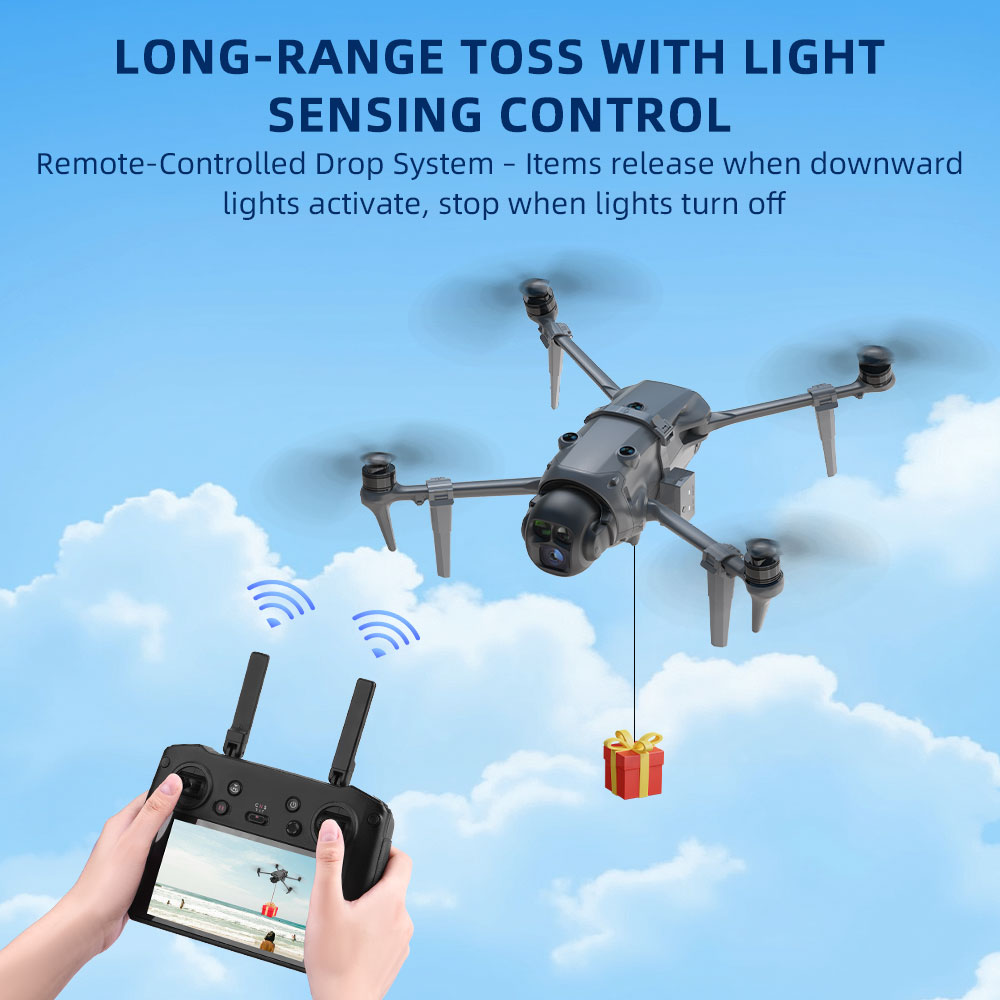 BRDRC-sistema Airdrop para Dro - Drone Dji Rc Pro reseña y precio