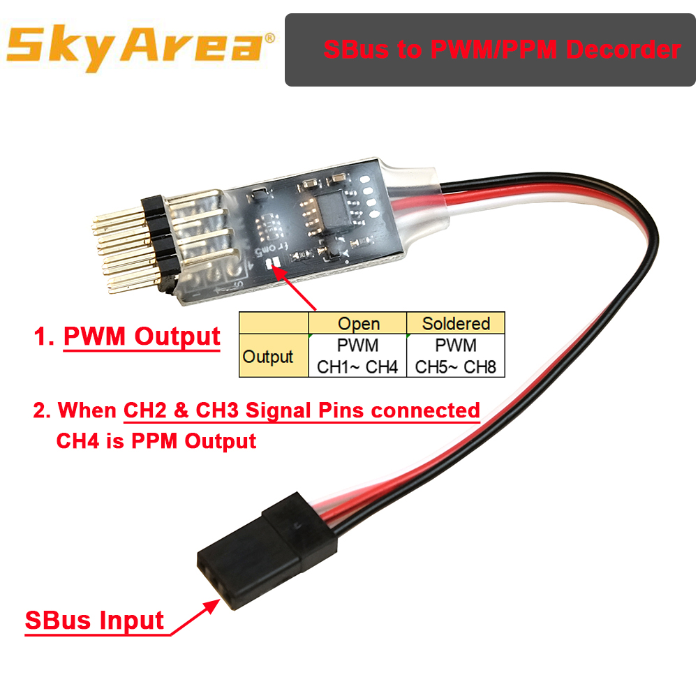 SkyArea-Módulo de conversión d - Frsky Receiver Module reseña y precio