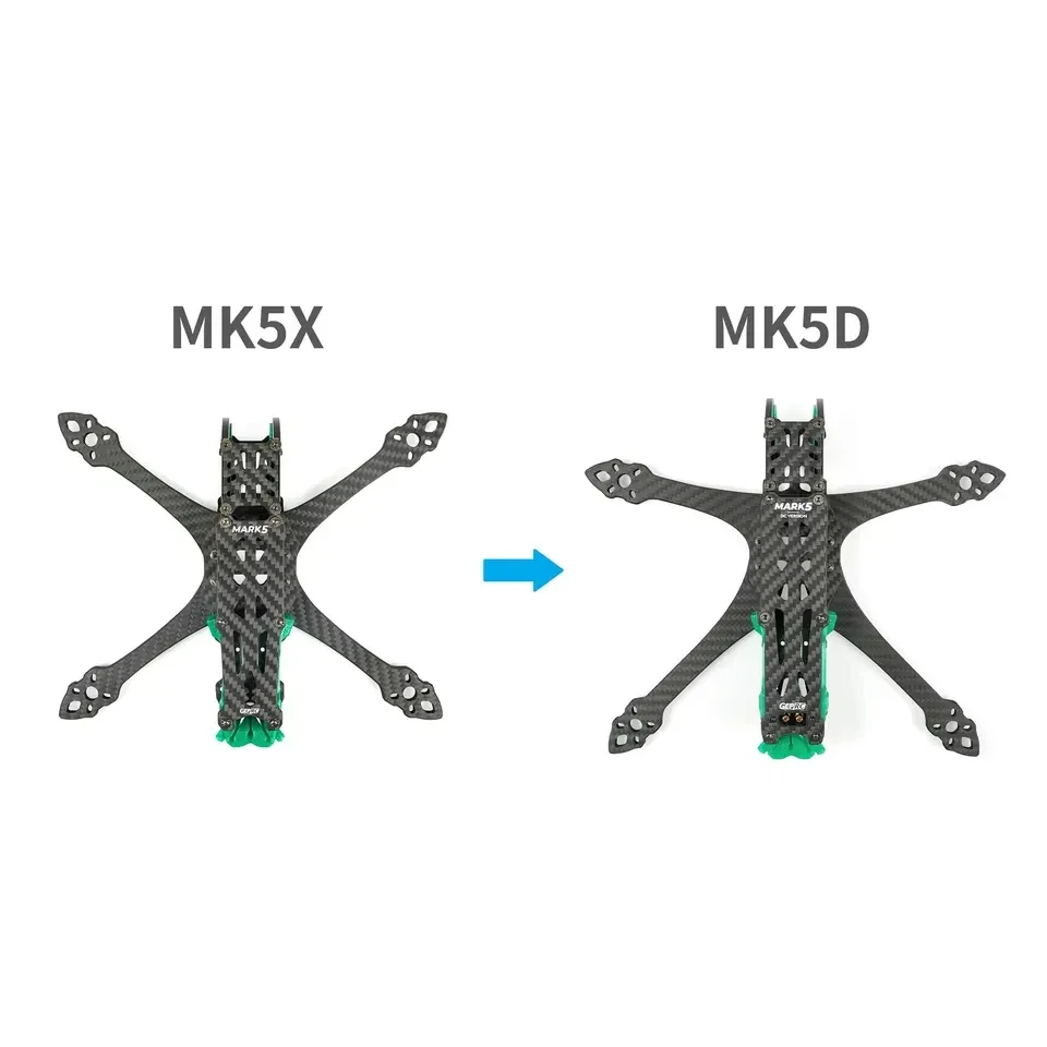 GEP-MK5D O3 MK5X a MK5D DeadCa - Drone Frame 5 Inch reseña y precio