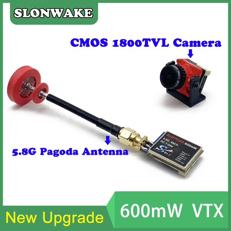 Listo para usar 5,8G 48CH 600m - Drone Rc Transmitter And Receiver reseña y precio