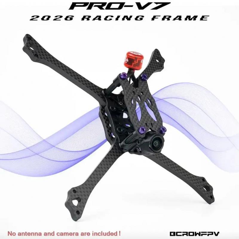 BCROWFPV PRO-V7 - Marco de Dro - Drone Frame 5 Inch reseña y precio