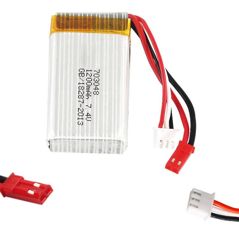 Batería Lipo 2S 7.4V 1200mAh 7 - Drone Tech Rc reseña y precio