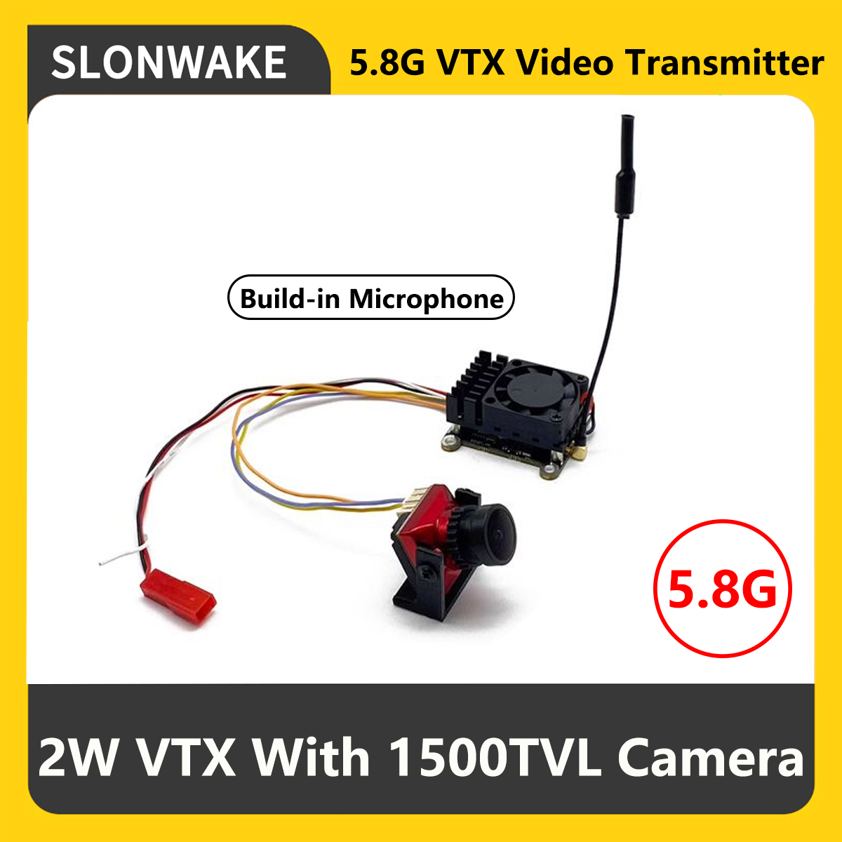Transmisor FPV VTX SLONWAKE 5. - Drone Rc Transmitter And Receiver reseña y precio