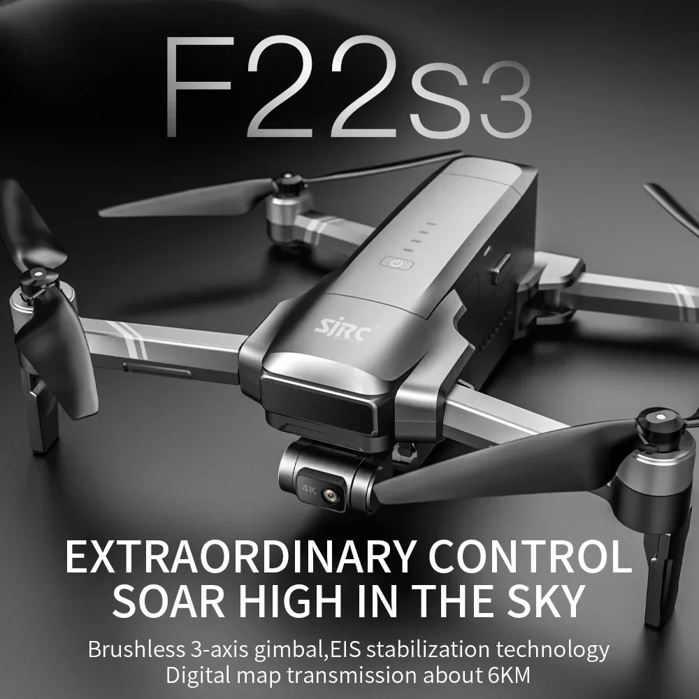 Dron SJRC F22 S3 pro plegable  - Drone Sjrc reseña y precio