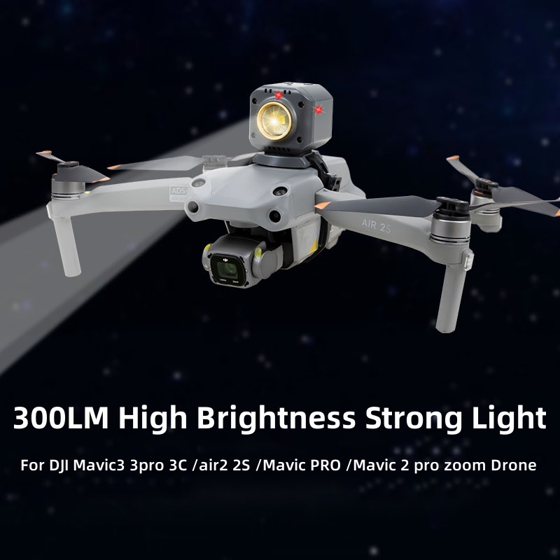 Reflector nocturno de luz fuer - Drone Dji Rc Pro reseña y precio