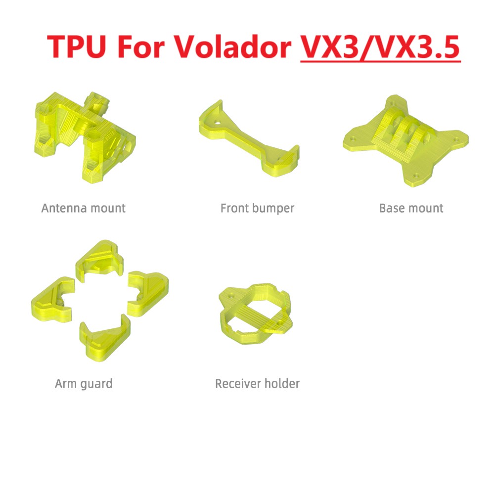 FlyFishRC Juego de Piezas de T - 3D Printed Drone Part reseña y precio
