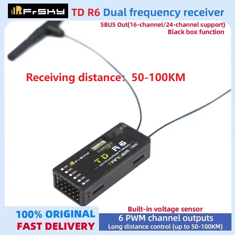 Receptor FrSky TD R6 2.4G 900M - Frsky Receiver Module reseña y precio