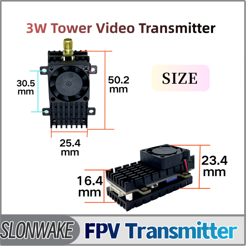 SLONWAKE 5,8G 3000mW simulació - Drone Rc Transmitter And Receiver reseña y precio