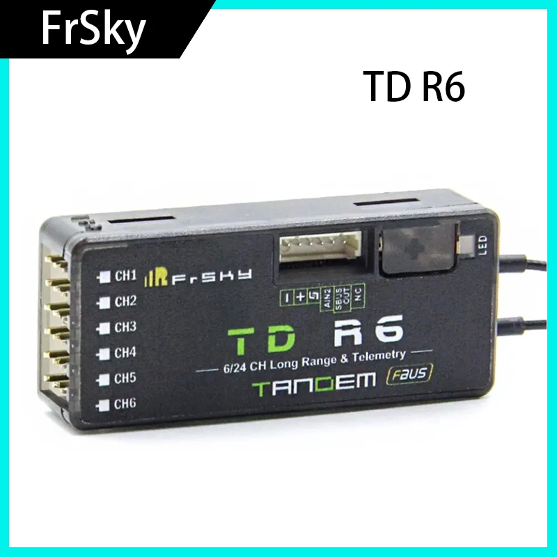 FrSky TD R6 2,4G/900MHz recept - Frsky Receiver Module reseña y precio