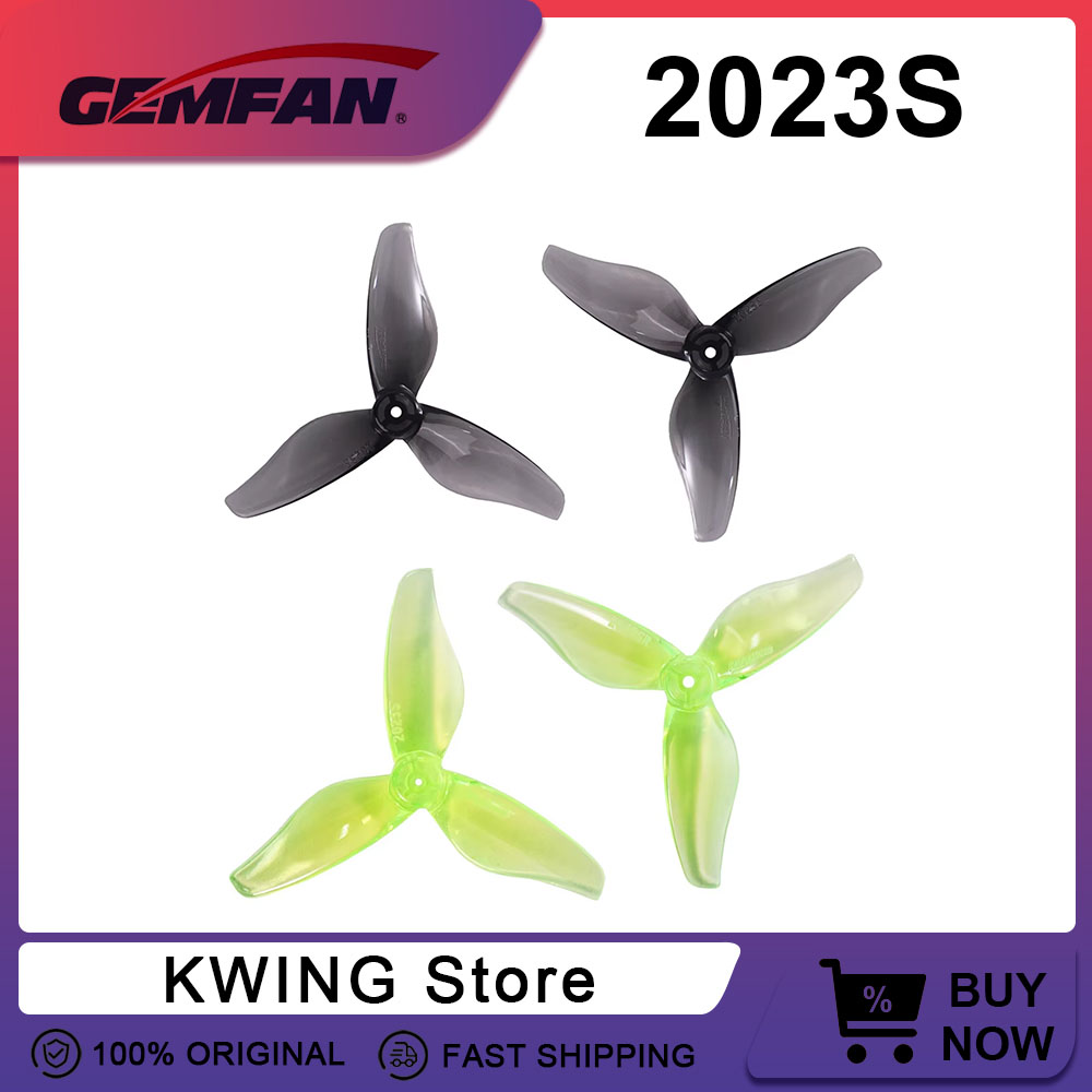 12 pares (12CW + 12CCW) Gemfan - Fpv Racing Motor reseña y precio