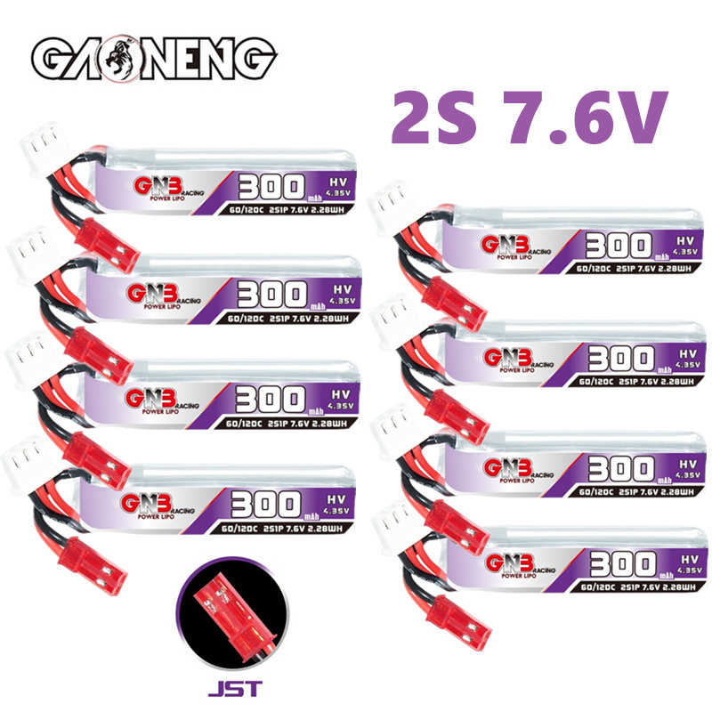 GAONENG GNB 2S 7,6 V 300mAh 60 - Drone Tech Rc reseña y precio