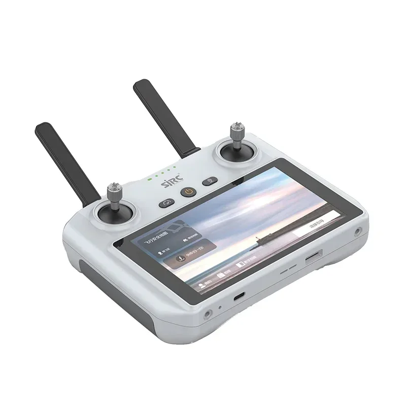Control remoto con pantalla tá - Drone Sjrc reseña y precio