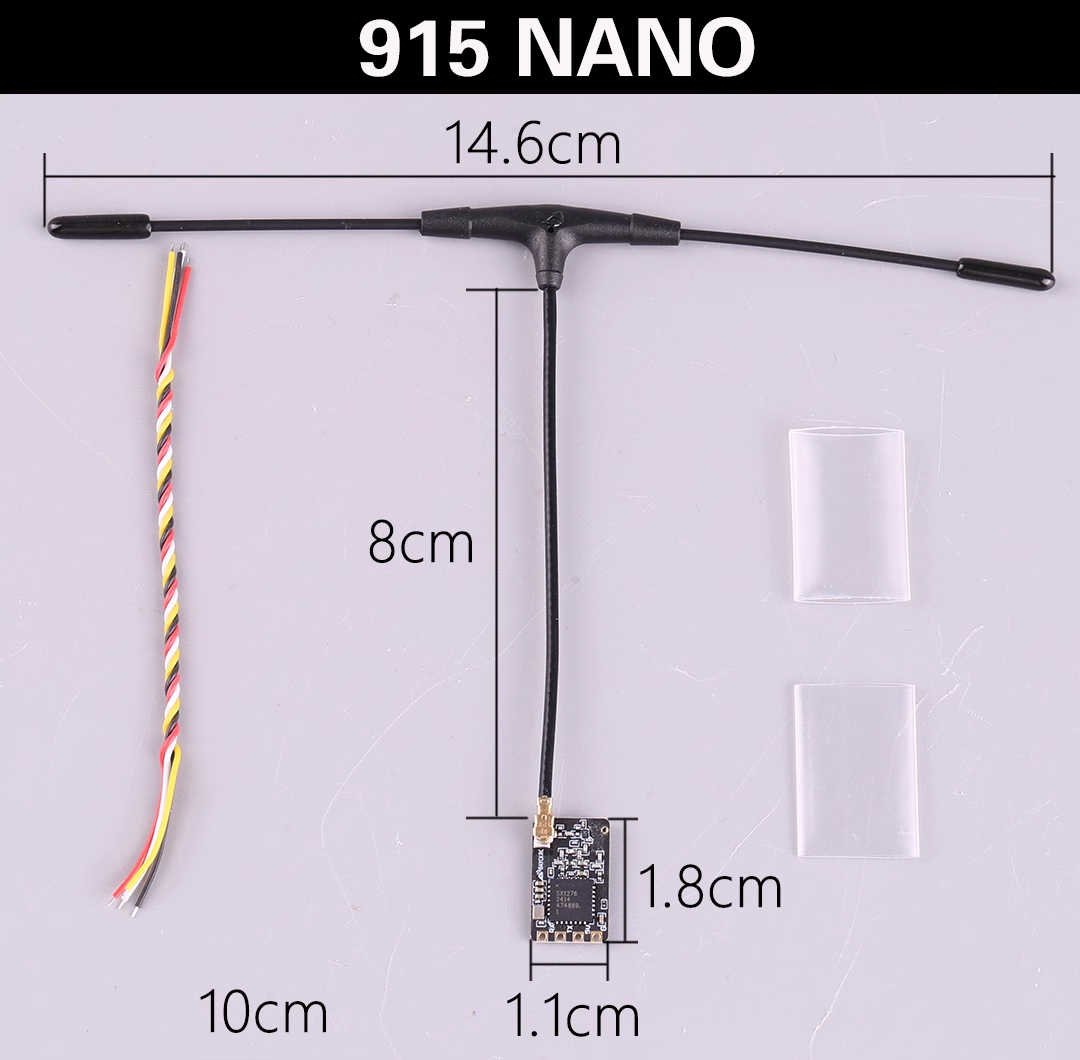 Receptor Nano ELRS BAYCK 915MH - Drone Tech Rc reseña y precio